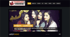Desktop Screenshot of chandigarhevent.com